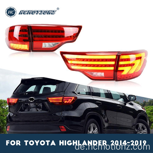 HcMotionz 2014-2019 Toyota Highlander Led Back Lights